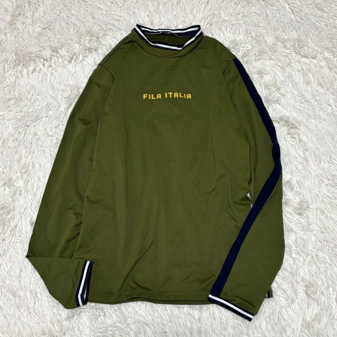 3点セット　FILA GOLF フィラゴルフ　パンツ　モックネック　M L