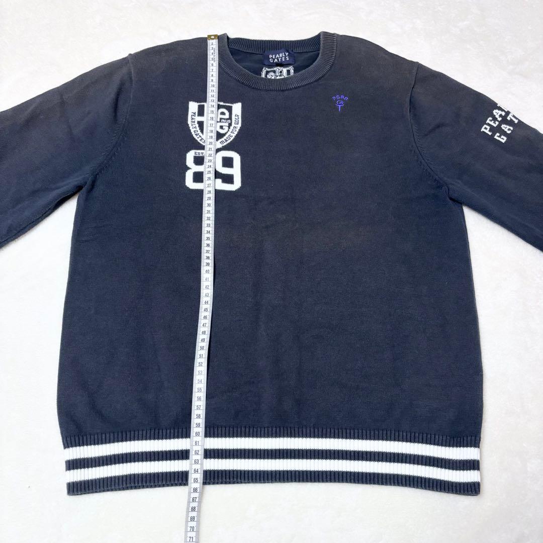 【美品】パーリーゲイツ　PEARLY GATES 長袖ニットセーター　サイズ5