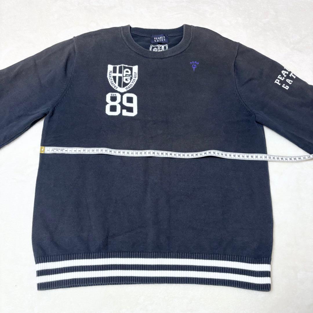 【美品】パーリーゲイツ　PEARLY GATES 長袖ニットセーター　サイズ5