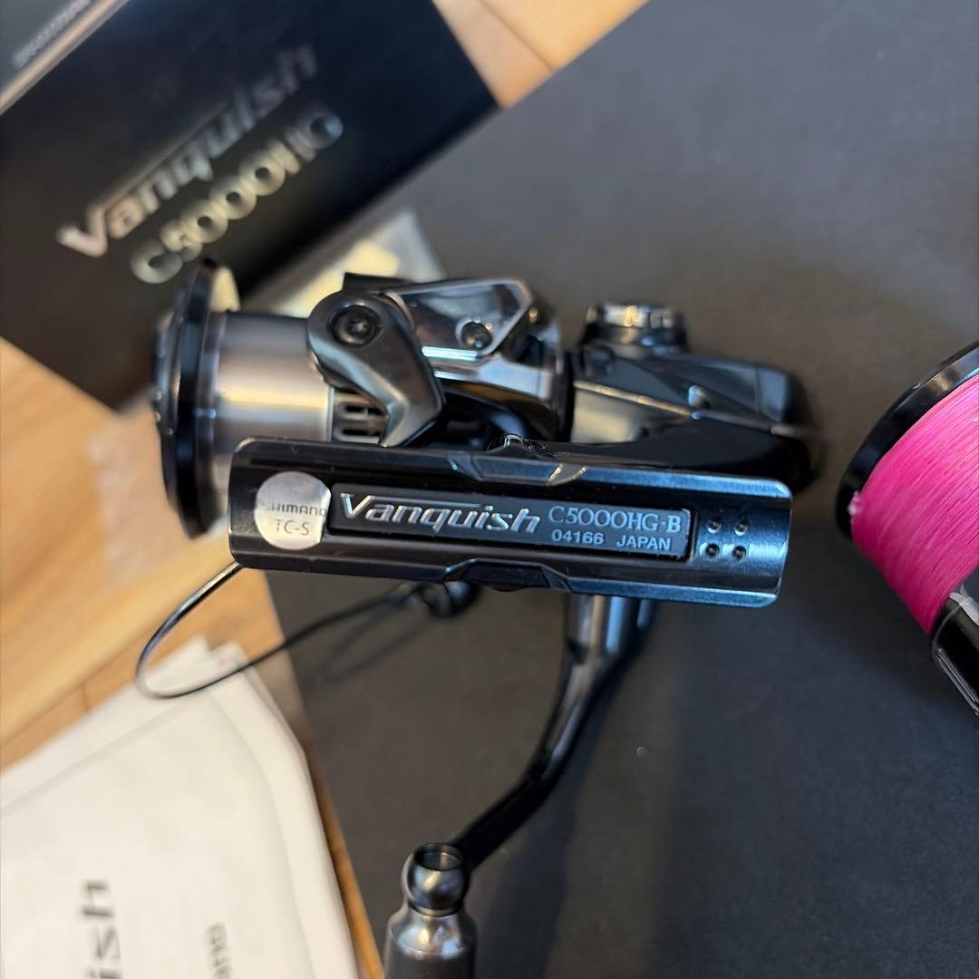 19Vanquish C5000HG スピニングリール