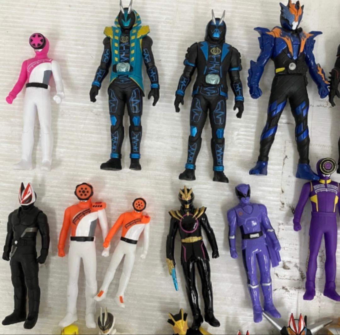 仮面ライダー ソフビ 戦隊 フィギュア おまとめ 38点