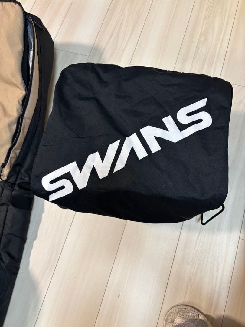 SWANS ブラック ヘルメット Lサイズ