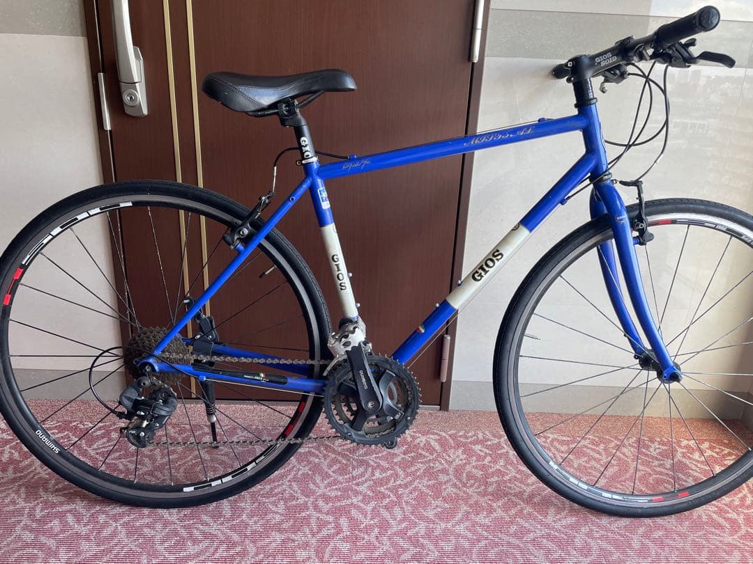 大阪より　GIOS ミストラル　クロモリ　クロスバイク　サイズ48