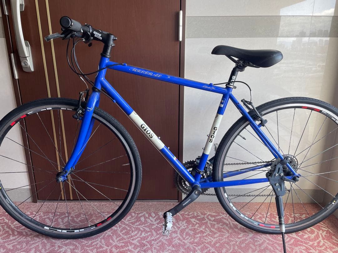 大阪より　GIOS ミストラル　クロモリ　クロスバイク　サイズ48