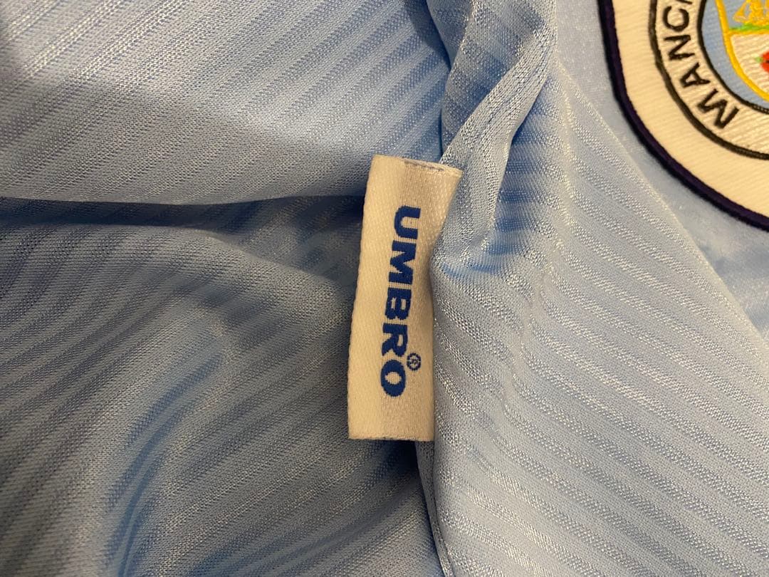 期間限定 umbro 90s 93/95 マンチェスターシティ ユニフォーム