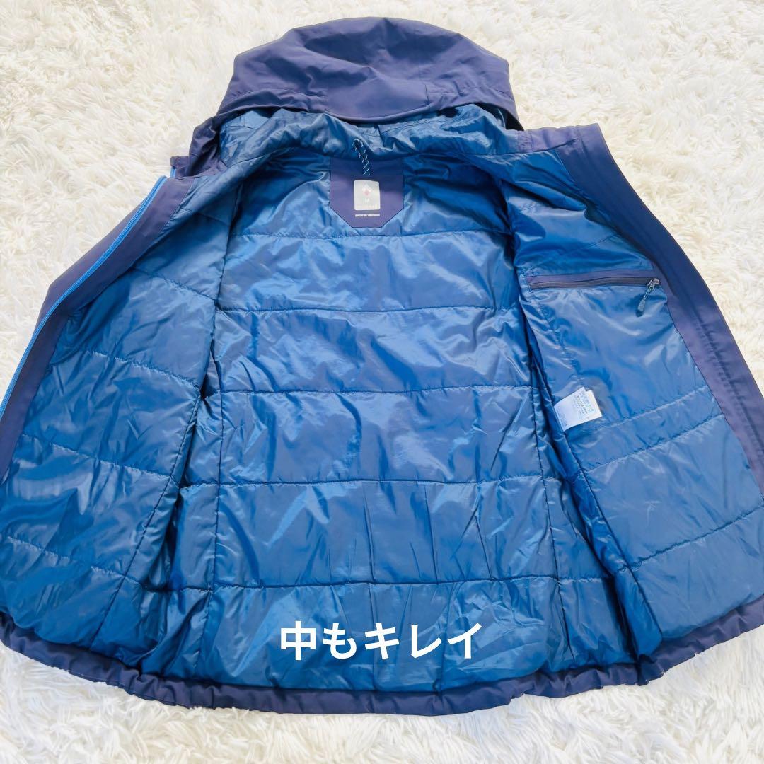 ◆543　良品　モンベル　パウダーステップパーカ　スキーウェア　雪山　ボード　M