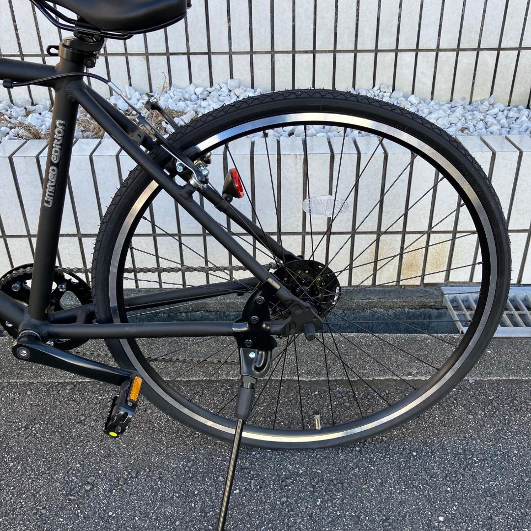 28インチ Master 試乗のみ マットブラック クロスバイク 自転車 黒