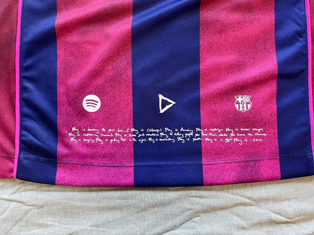 FC バルセロナ x Sheeran Retro ユニフォーム 正規品