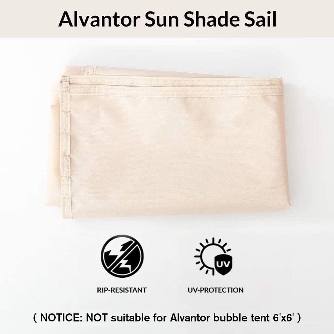 新品サンシェード Alvantorスクリーンテント/バブルテント専用 3枚セット