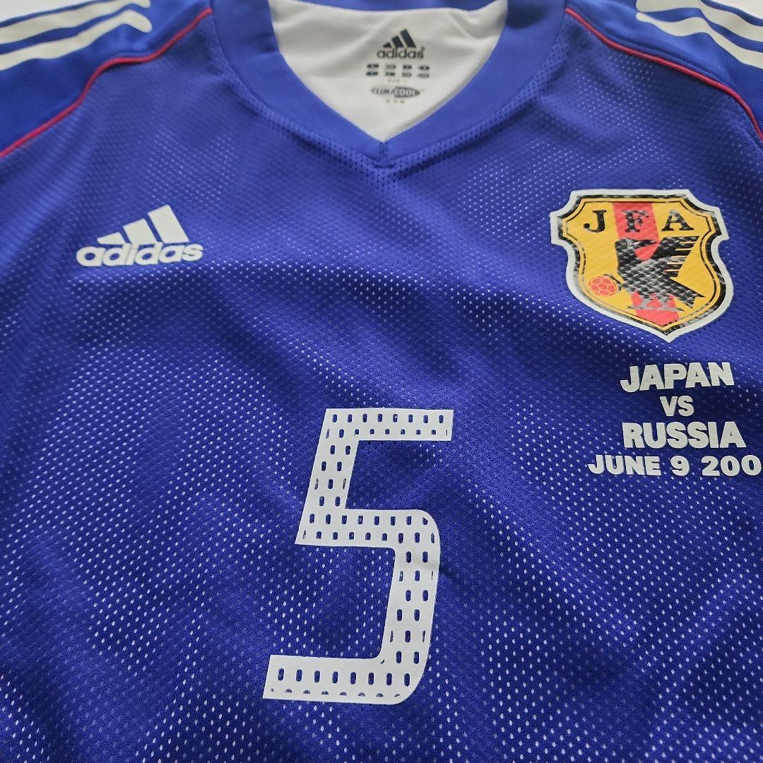 2002日韓W杯 日本代表マッチデイユニフォーム 稲本潤一 5 新品タグ 専用袋