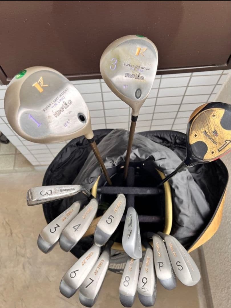 ゴルフクラブ セット 15本 まとめ売り YONEX 飛びすぎ名器