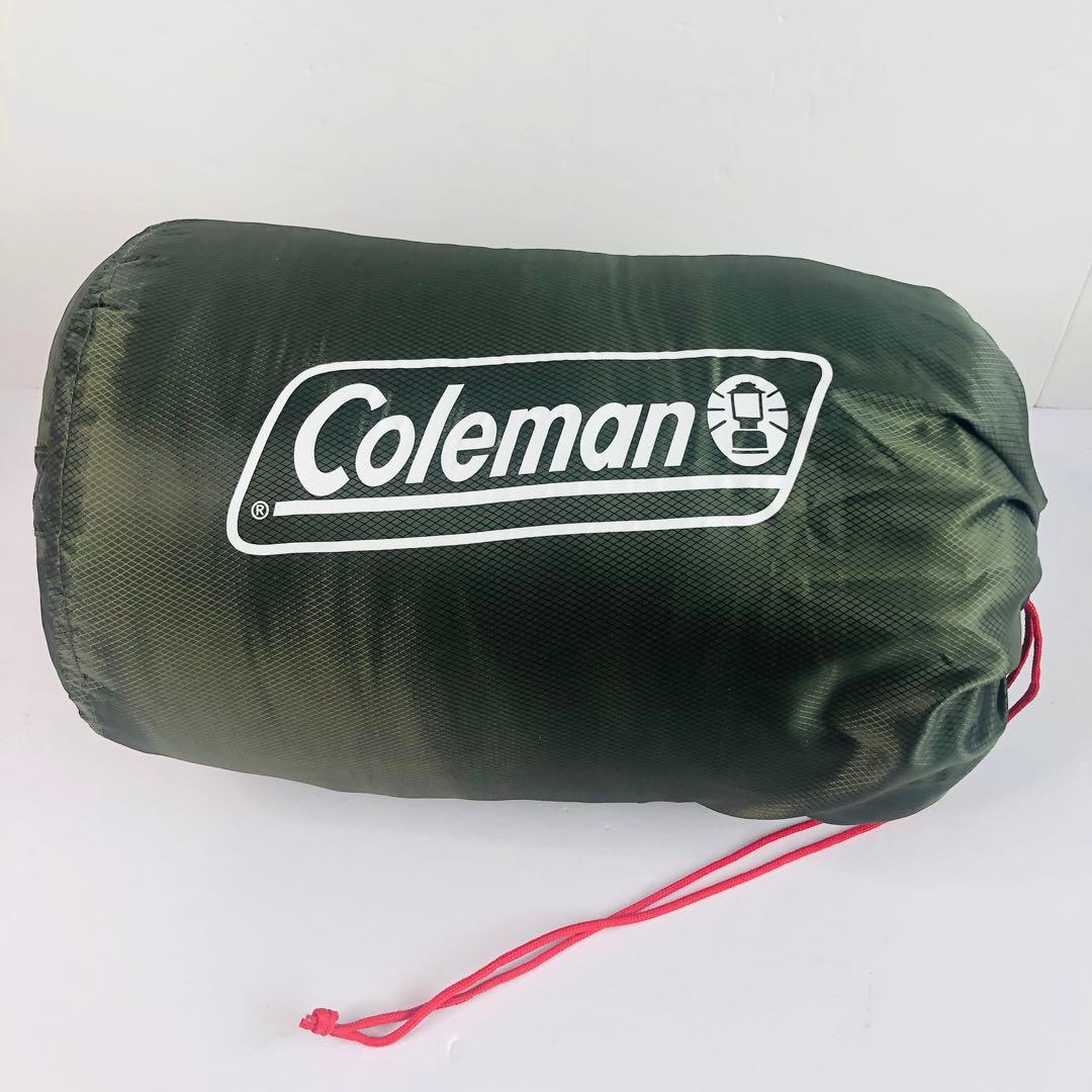 美品　コールマン　コルネットストレッチII /L0カーキ　シュラフ　マミータイプ