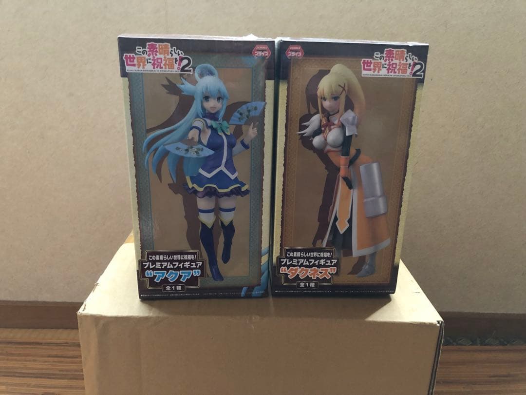 このすば　フィギュア　3体セット