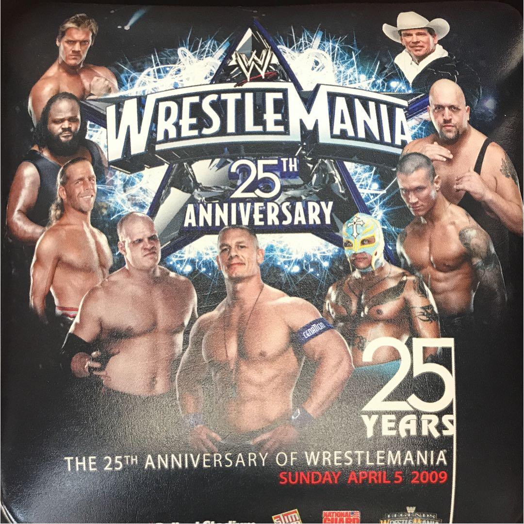 WWE WrestleMania 25 特別リングサイド パイプ椅子