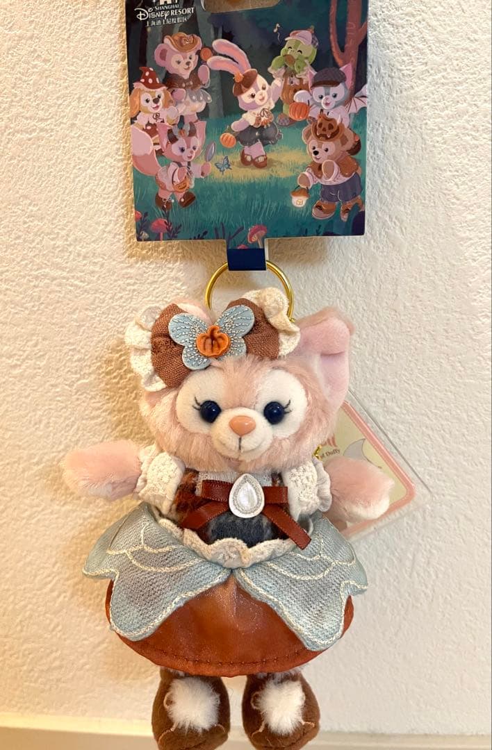 上海ディズニー限定　ハロウィン　リーナベル　キーチェーン　ぬいぐるみキーホルダー