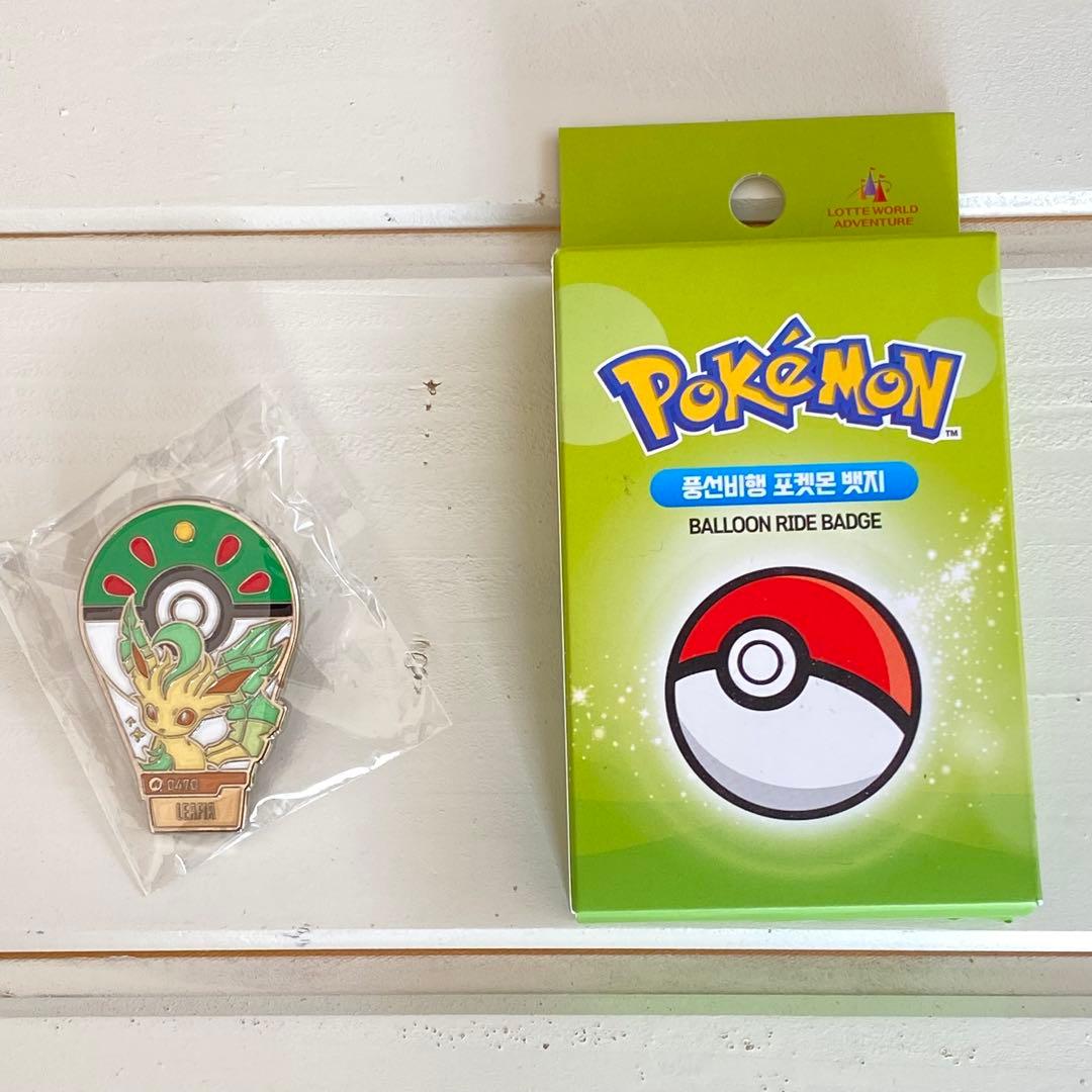 【韓国限定】ロッテワールド ポケモン ピンバッジ 5点セット