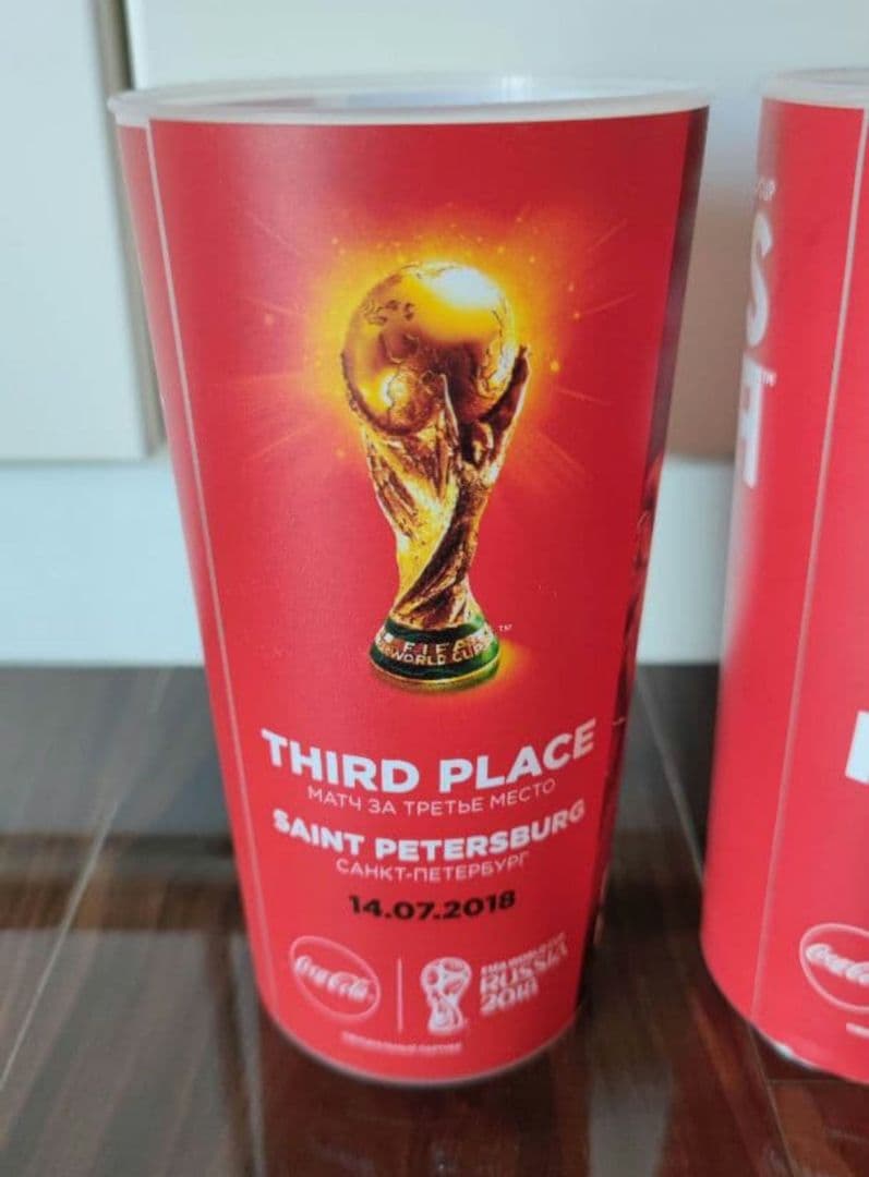 レア　ロシアワールドカップ決勝戦　コカ・コーラカップ　FIFAエコバッグマフラー