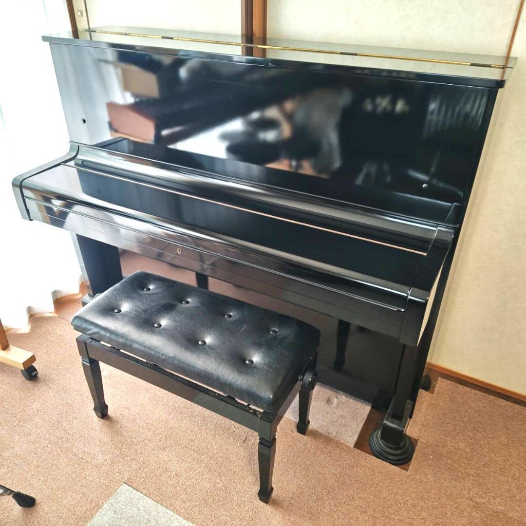 【YAMAHA】U1E アップライトピアノ 椅子付き 禁煙環境