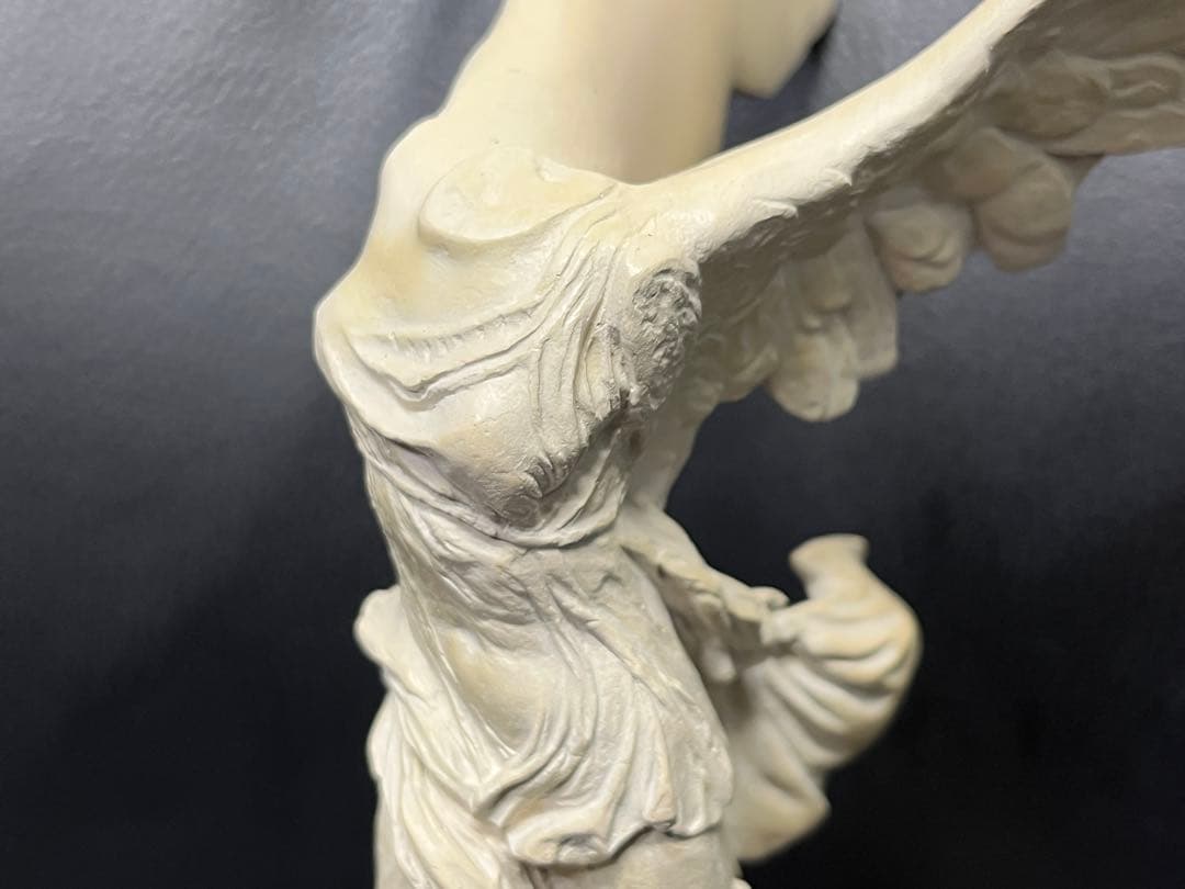 ルーブル美術館 正規品 サモトラケ ニケ 勝利の女神像 刻印あり 西洋彫刻