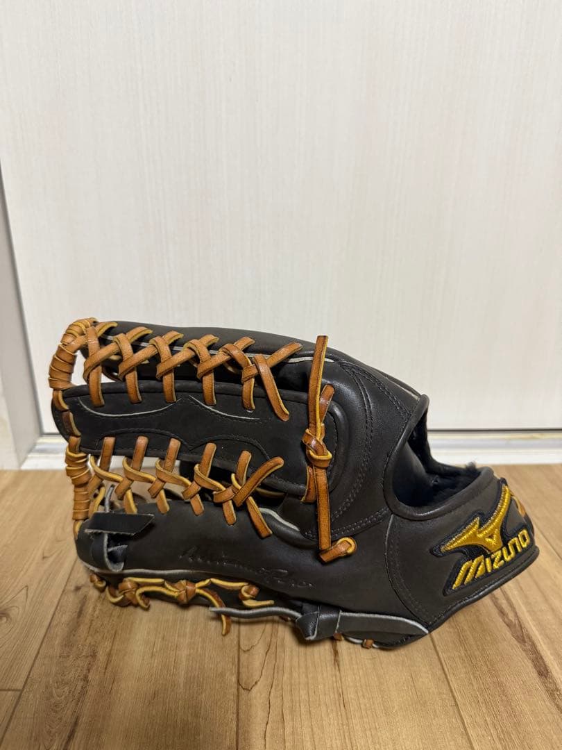 ※希少Mizuno pro 左投げ用　硬式　革（クレストハイドインスパイア）