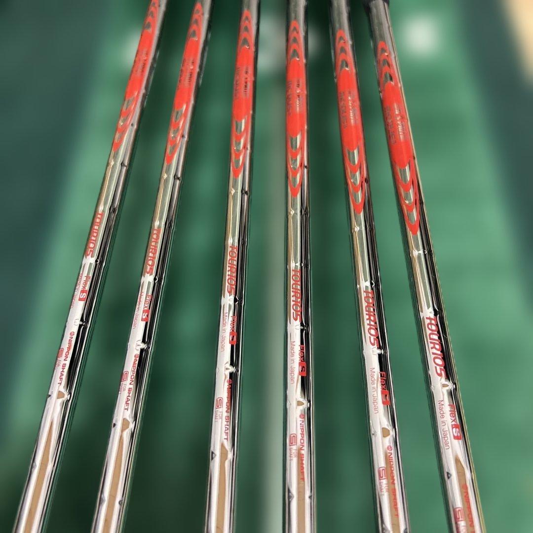 【レフティ】ブリジストン　242cb+ アイアン5番〜PW 6本セット