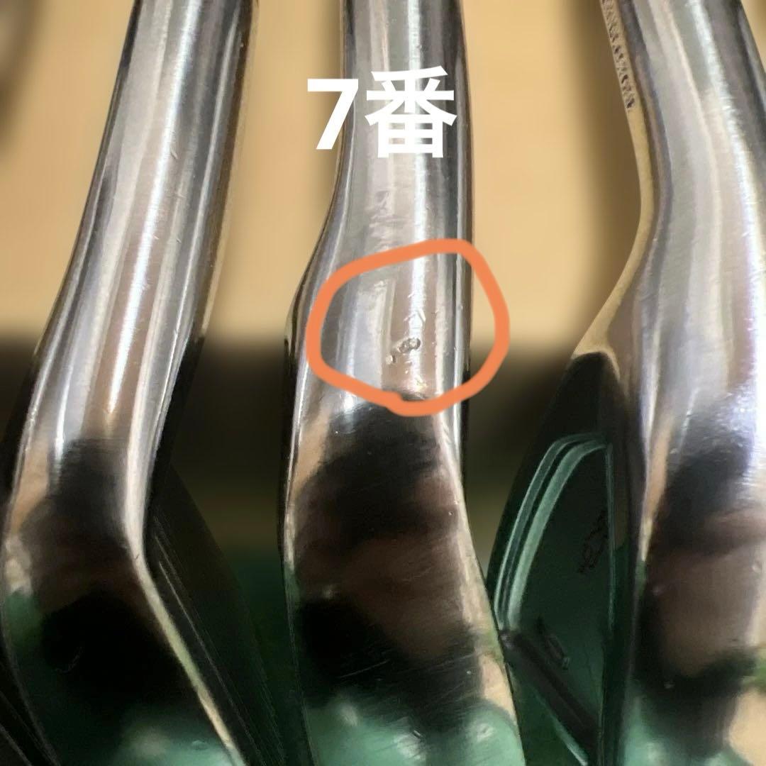 【レフティ】ブリジストン　242cb+ アイアン5番〜PW 6本セット