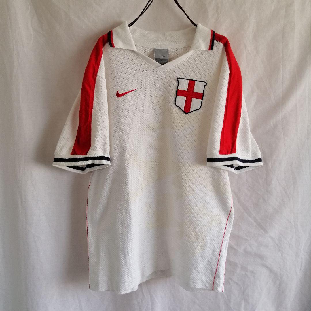 NIKE　ナイキ　イングランド代表　ENGLAND　サッカー ユニフォーム 白