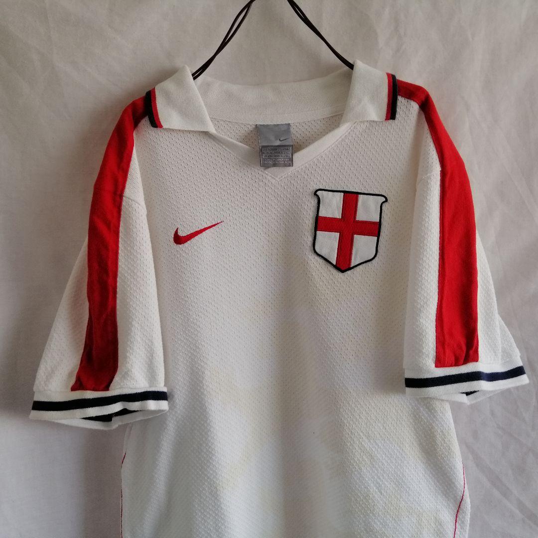 NIKE　ナイキ　イングランド代表　ENGLAND　サッカー ユニフォーム 白