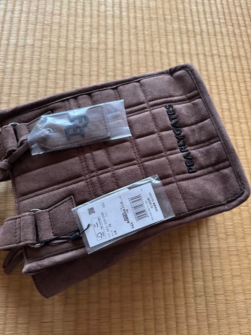 パーリーゲイツ　カートバック　ショルダーバック　スエード