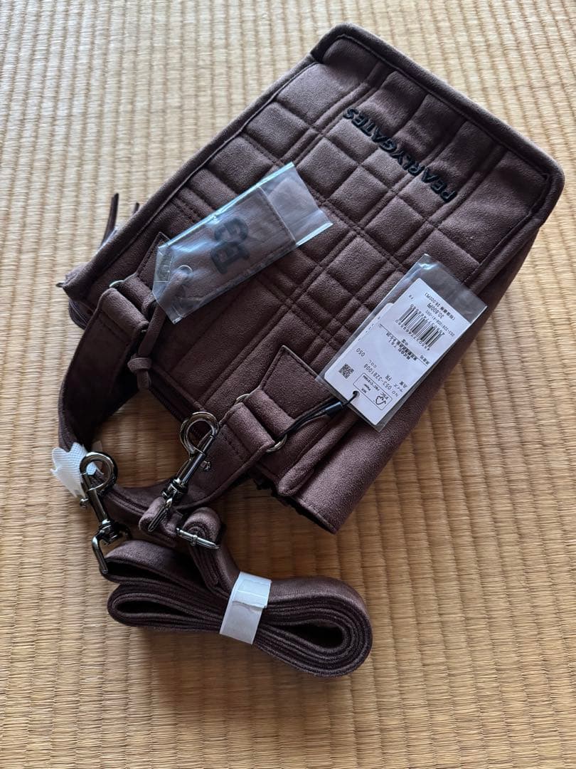 パーリーゲイツ　カートバック　ショルダーバック　スエード