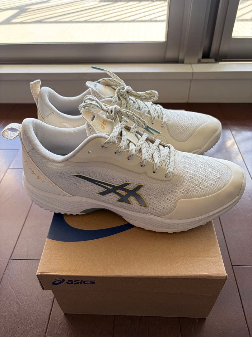 アシックス asics テニスシューズ オムニ クレー用 28cm wide
