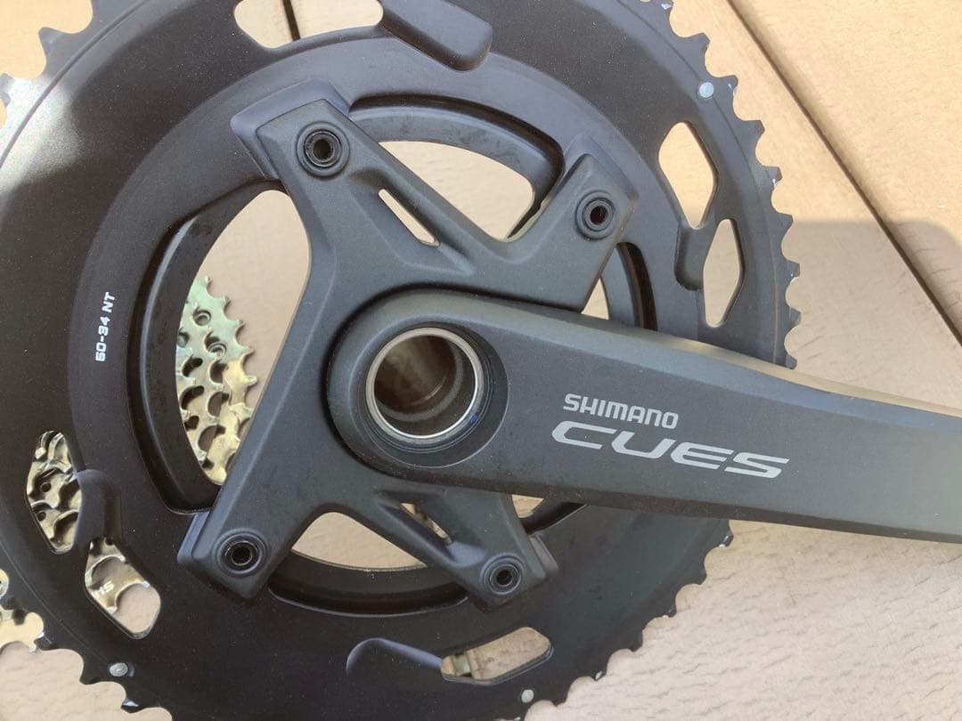 シマノ　cues ドロップハンドル用コンポセット　u6030 165mm 10速
