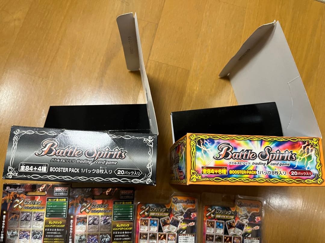 【空箱】バトルスピリッツ 開封済み　まとめ売り　皇騎　超星