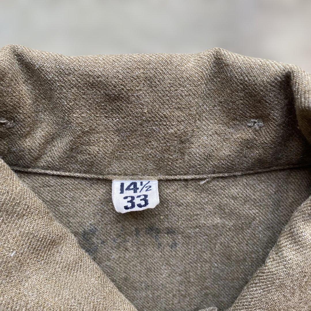 WW II 米軍 兵用マスタードシャツ&ドレスパンツ
