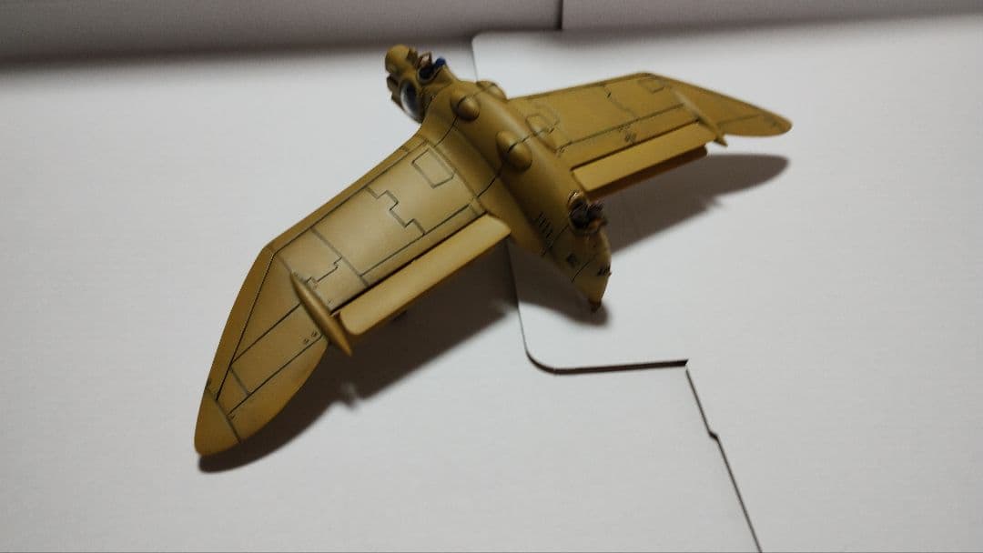 プラモデル完成機　1/72　風の谷のガンシップ(No.2)