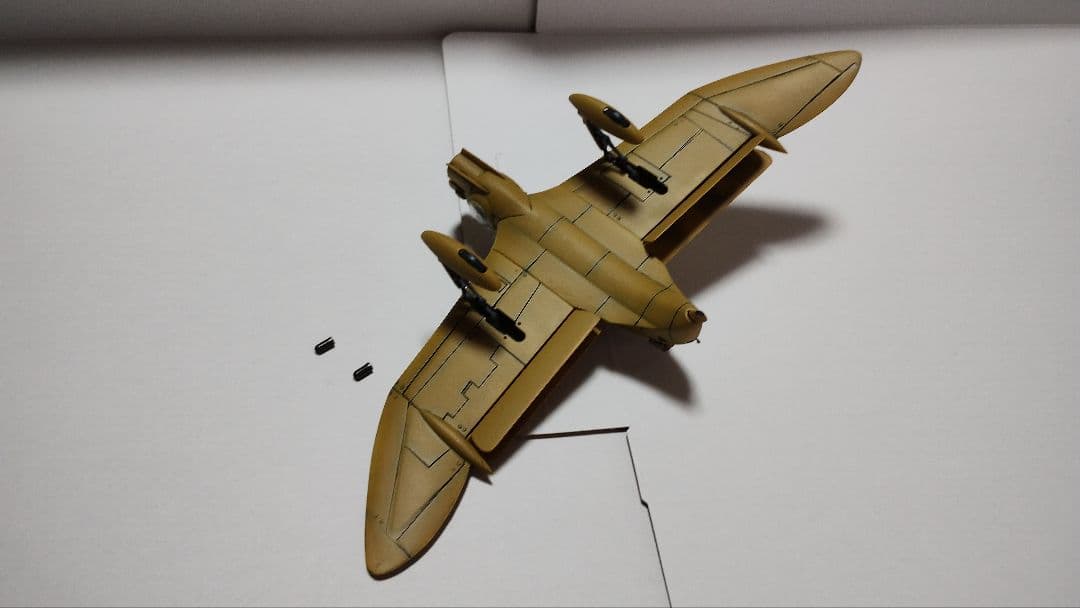 プラモデル完成機　1/72　風の谷のガンシップ(No.2)