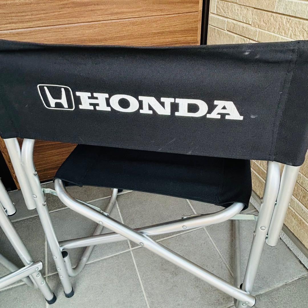 【ホンダ　HONDA ディレクターチェア　折りたたみチェア　ペア