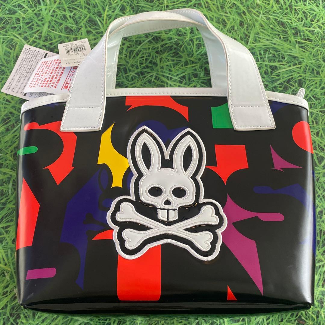 ☆送料無料☆Psycho Bunny(サイコバニー)ラウンドバッグ☆
