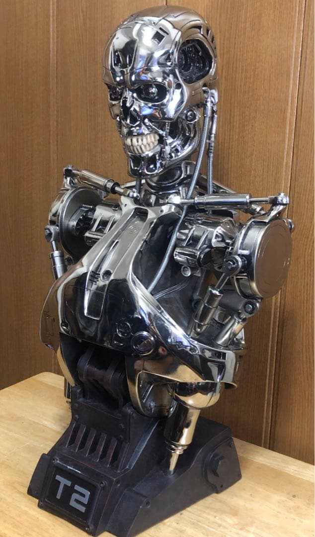 ターミネーター T-800 エンドスケルトン フィギュア バスト1/1