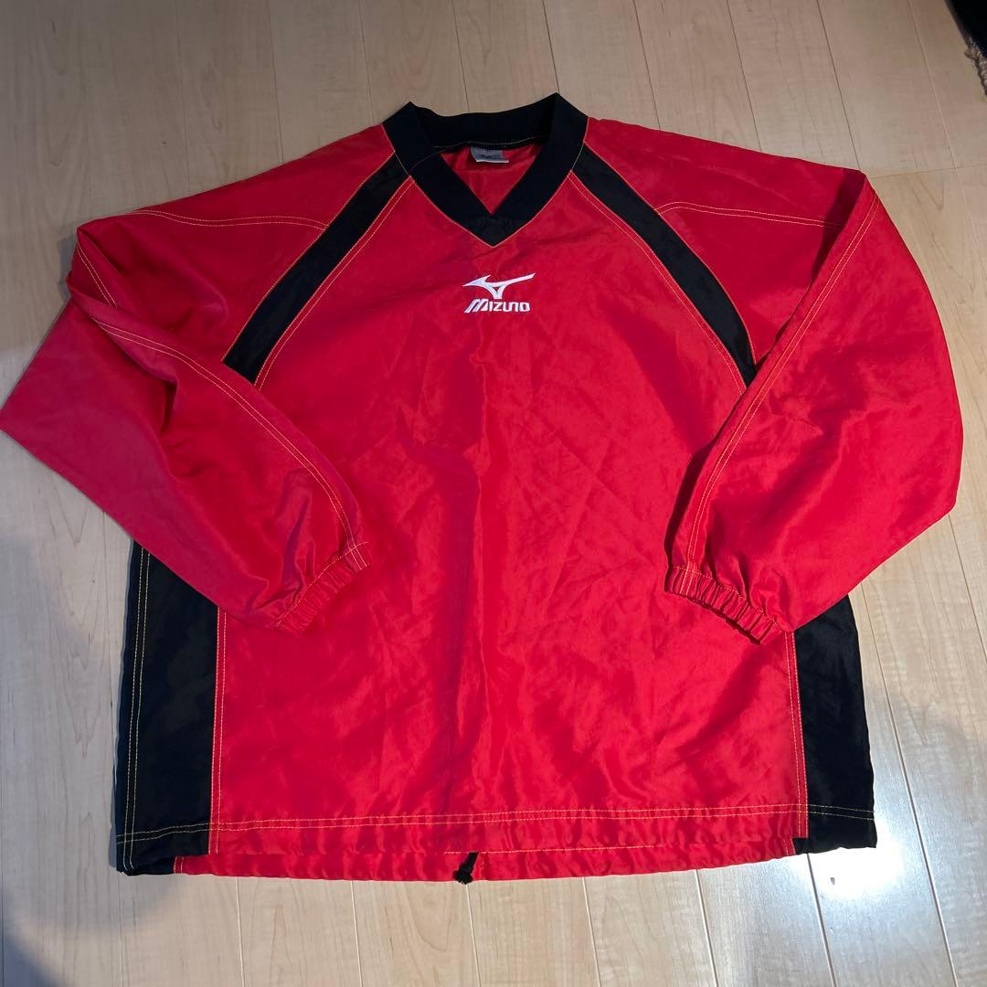 Mizuno ウォームアップウェア レッド/ブラック　XO