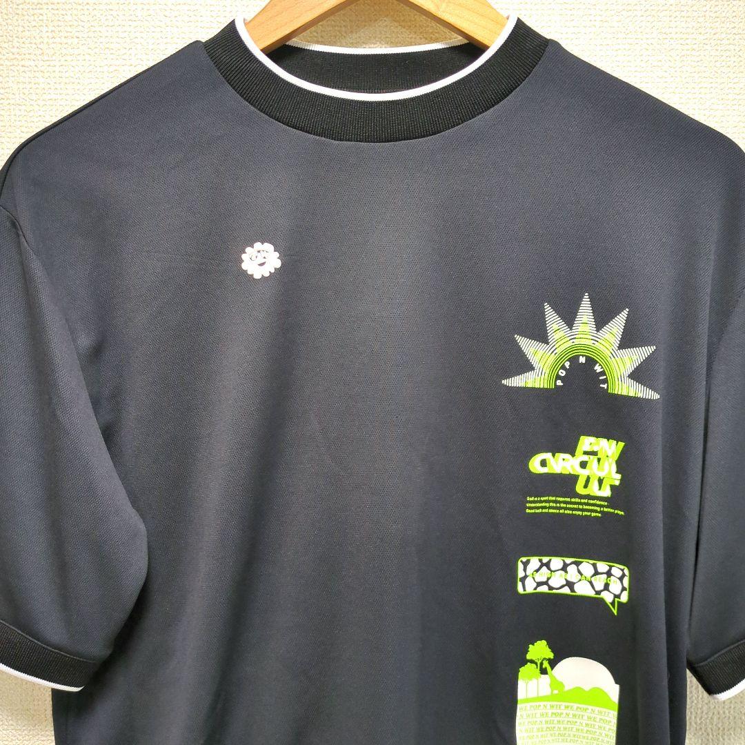 PW CIRCULUS ピーダブリュ サーキュラス モックネックシャツ 黒 M