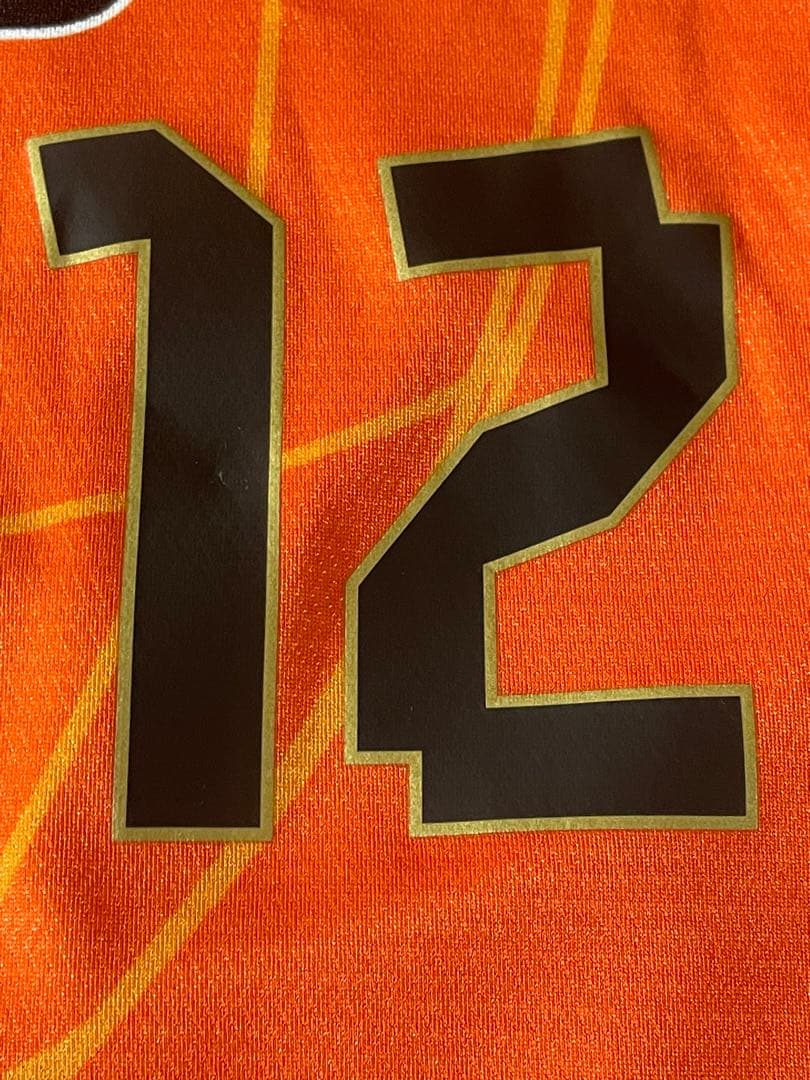 サッカーユニフォームjリーグJ1清水エスパルスプーマ20周年サポータ12オレンジ