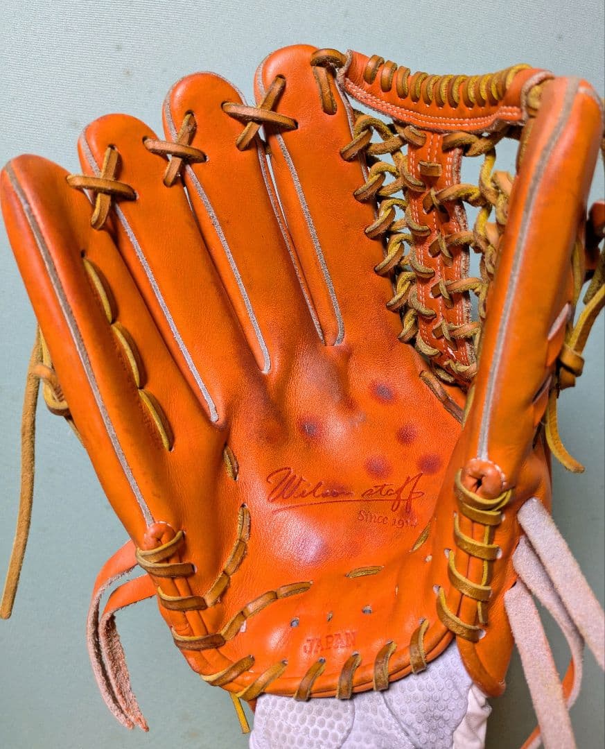 Wilson ウィルソン スタッフ デュアル 軟式グローブ 外野用 左投げ