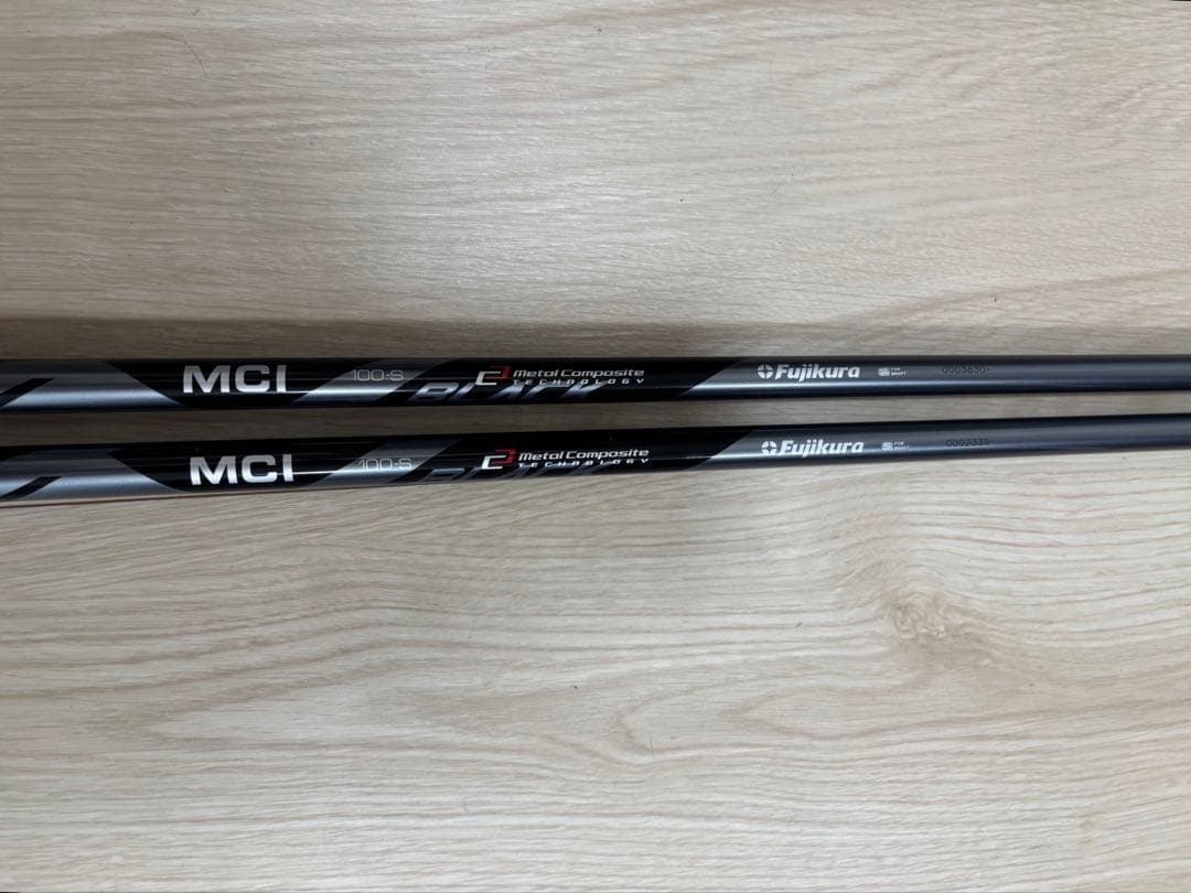 Fujikura MCI ブラックシャフト　2本セット
