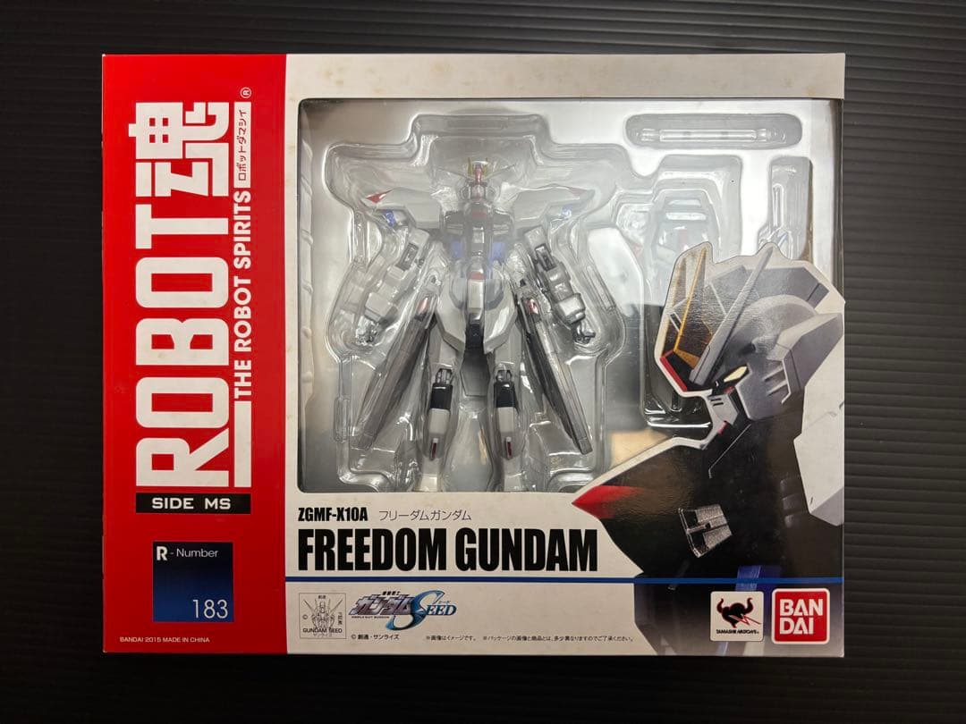 【未開封／初回特典付き】ROBOT魂　フリーダムガンダム