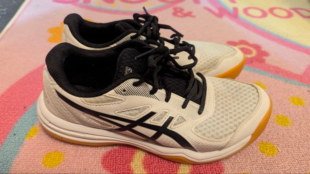 ASICS バレーボールシューズ ホワイト/ブラック