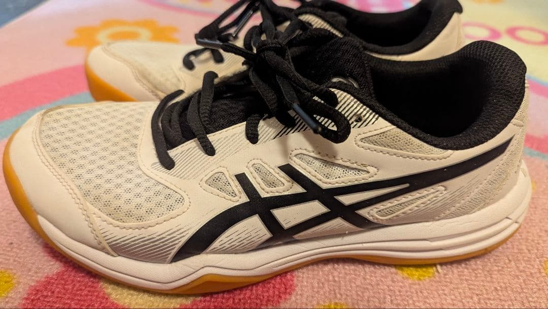 ASICS バレーボールシューズ ホワイト/ブラック