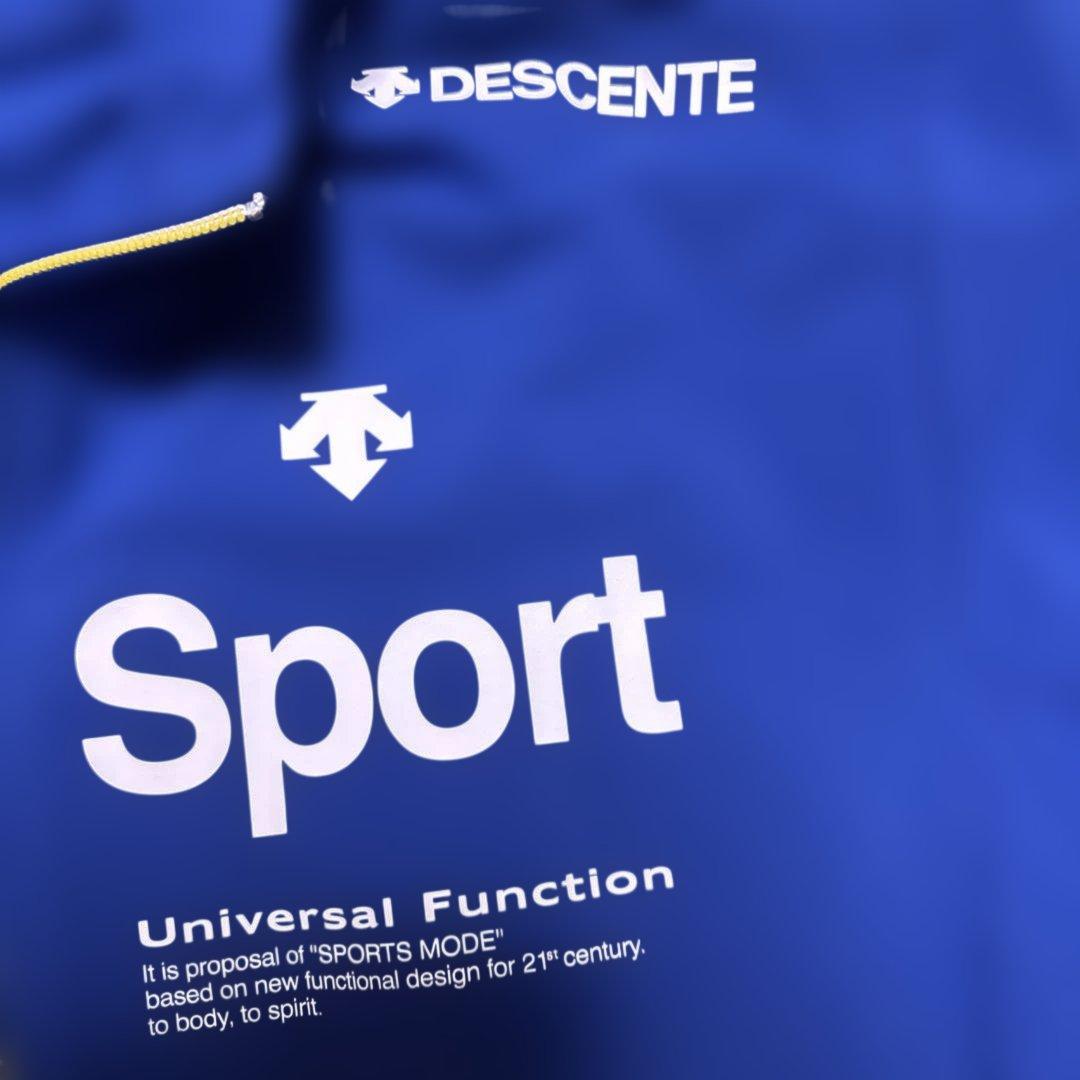 DESCENTE Move Sport アウターフーディ RブルーXO