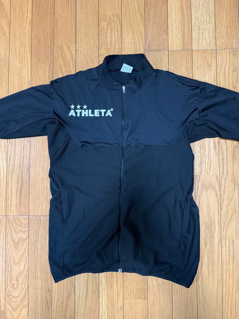 ATHLETA 黒 セットアップ L
