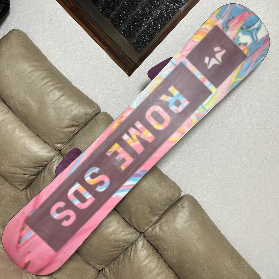 ROME FREE ROCKER 142 × SALOMON Mirage M